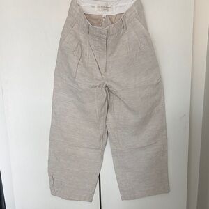 Linen Beige Pants